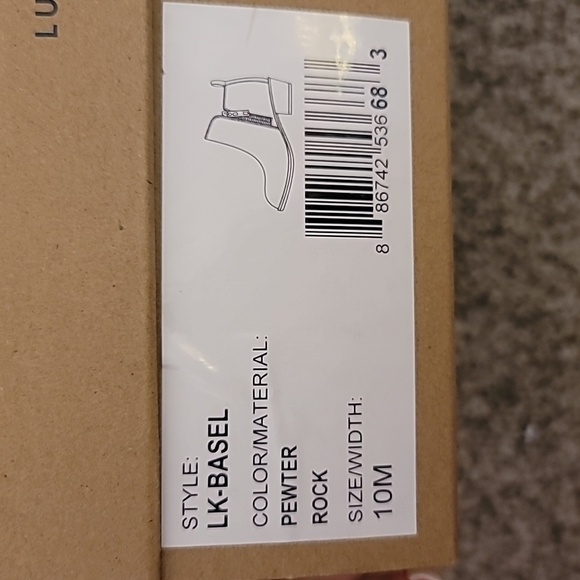 Lucky Distressed Pewter Rock Boots Size 10 VGUC - Picture 6 of 6